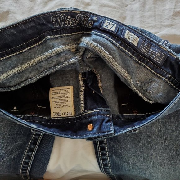 Miss Me Signature Jeans Skinny Sz 27 - Picture 6 of 8